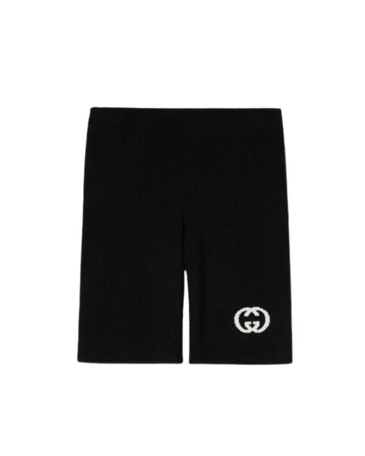 Gucci Black Casual Shorts