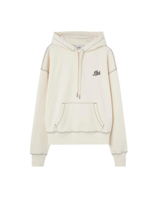 Hoodies di AMI in White da Uomo