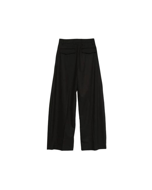 Thelatest Black Wide Trousers
