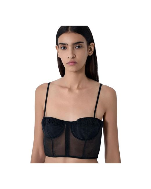 CECILIE BAHNSEN Sleeveless Tops in het Black