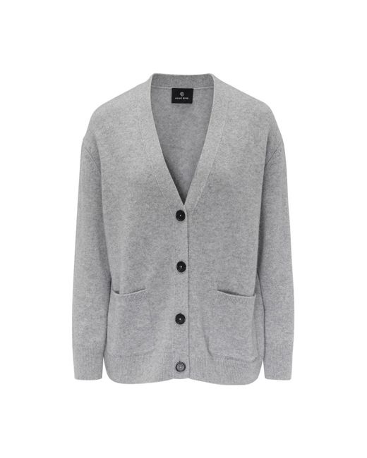 Anine Bing Gray Cardigans