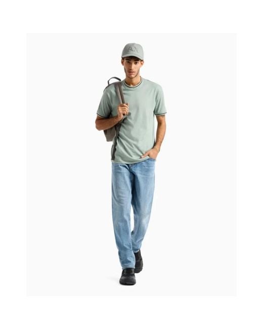 ARMANI EXCHANGE Blue Slim-Fit Jeans for men