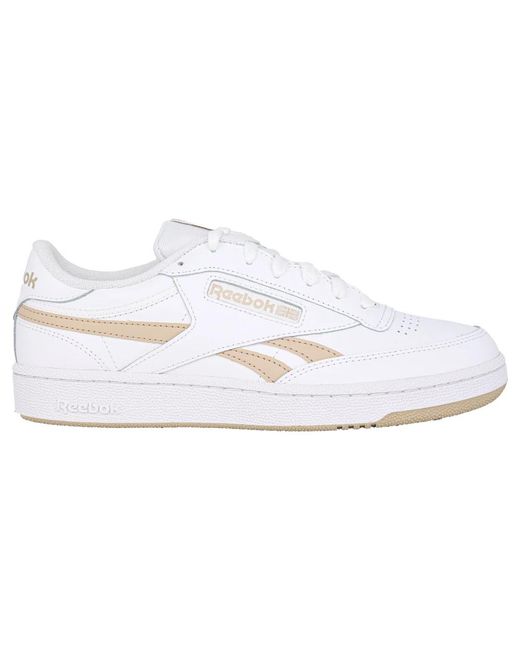 Reebok Fitness ,Wit ,Leer Club C Revenge Sneaker in het White voor heren