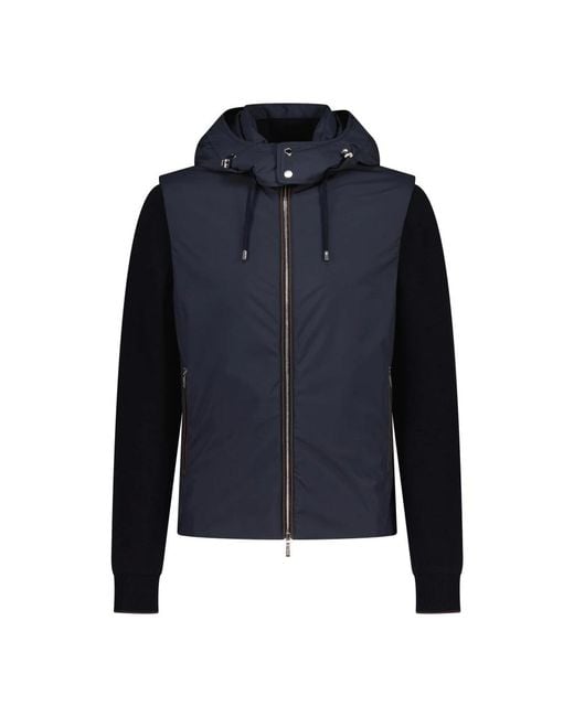 Moorer Blue Light Jackets for men