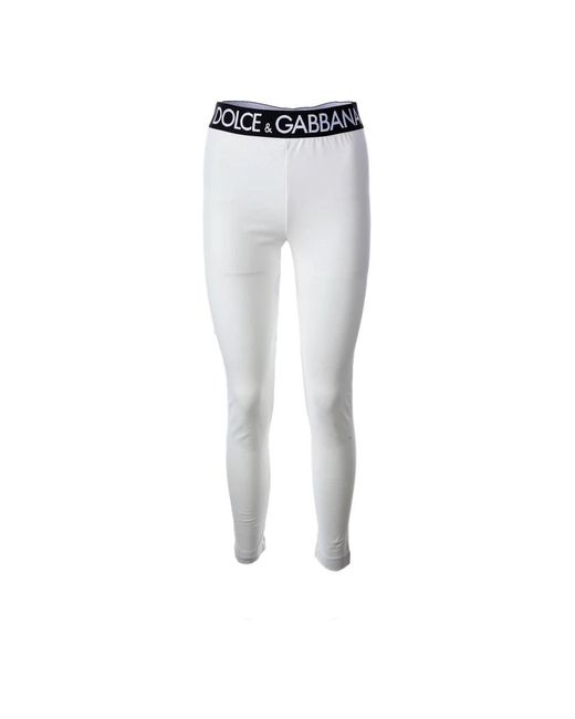 Dolce & Gabbana Gray Leggings