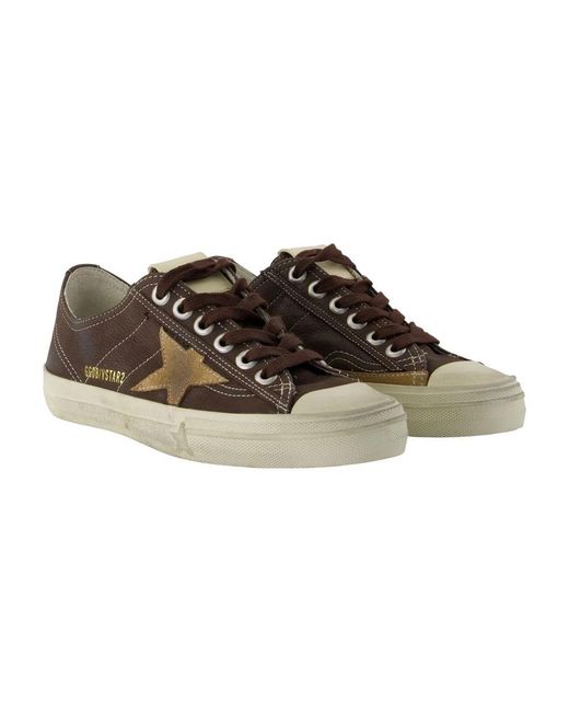 Golden Goose Deluxe Brand Brown Sneakers