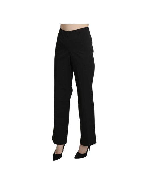 Bencivenga Black Wide Trousers