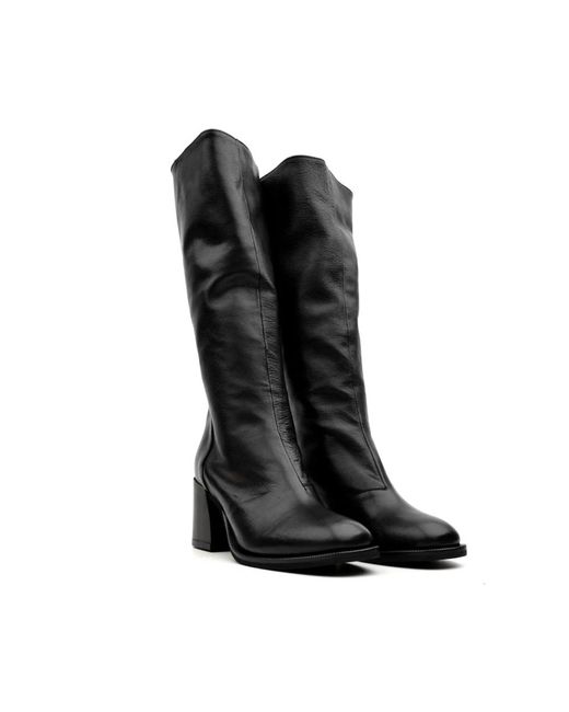 Zoe Black High Boots