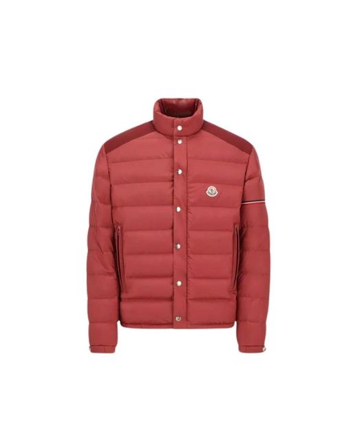 Moncler Red Winter Jackets for men