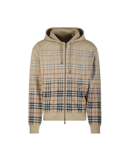 Zip-Throughs Burberry pour homme en coloris Natural