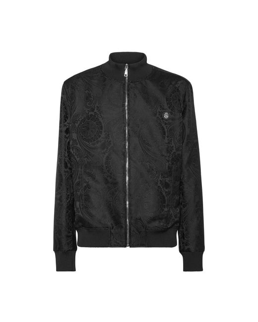 Billionaire Black Bomber Jackets for men
