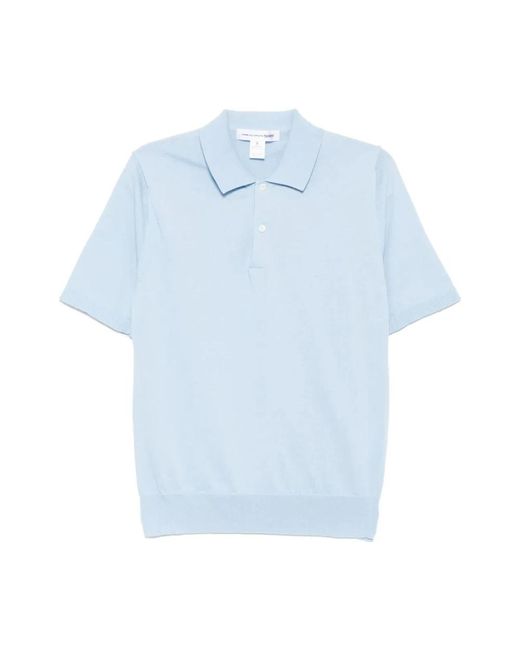 Comme des Garçons Blue Polo Shirts for men