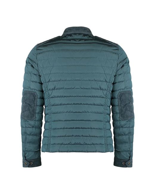 Light Jackets di Moorer in Blue da Uomo