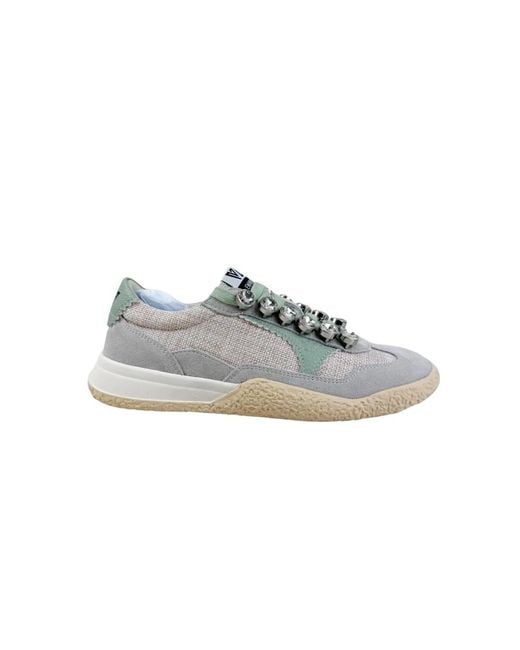 Emanuélle Vee Gray Sneakers