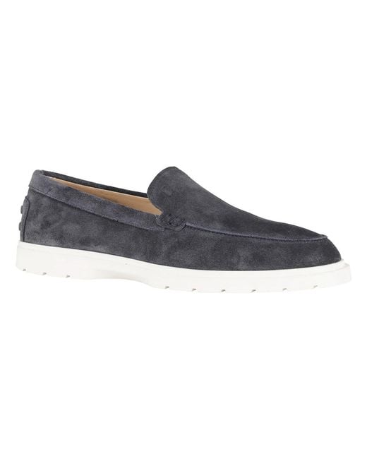 Tod's Blue Loafers for men