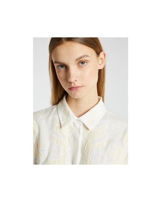 Shirt Dresses Marella de color White