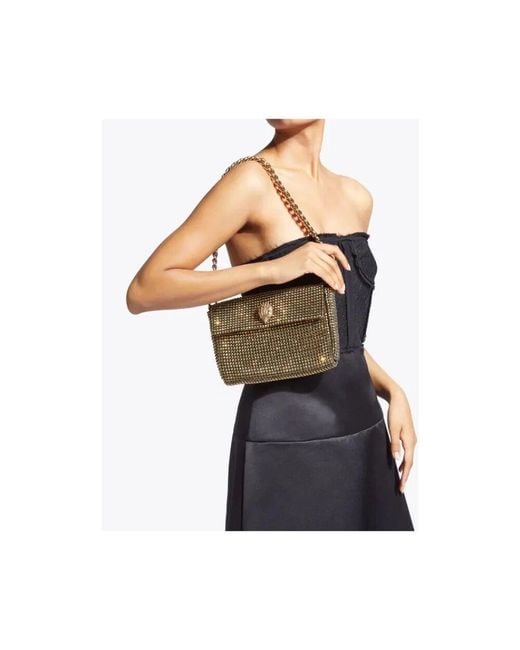 Shoulder Bags Kurt Geiger de color Metallic