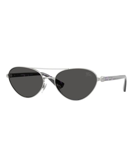 Burberry Gray Stylische Sonnenbrille Mit Farbcode