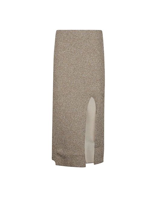Circus Hotel Brown Midi Skirts