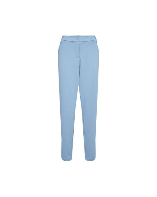 Soya Concept Blue Slim-Fit Trousers