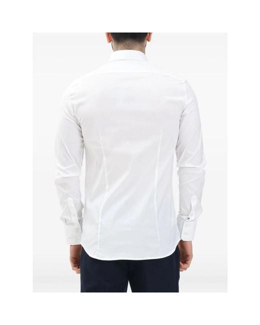 Patrizia Pepe White Formal Shirts for men