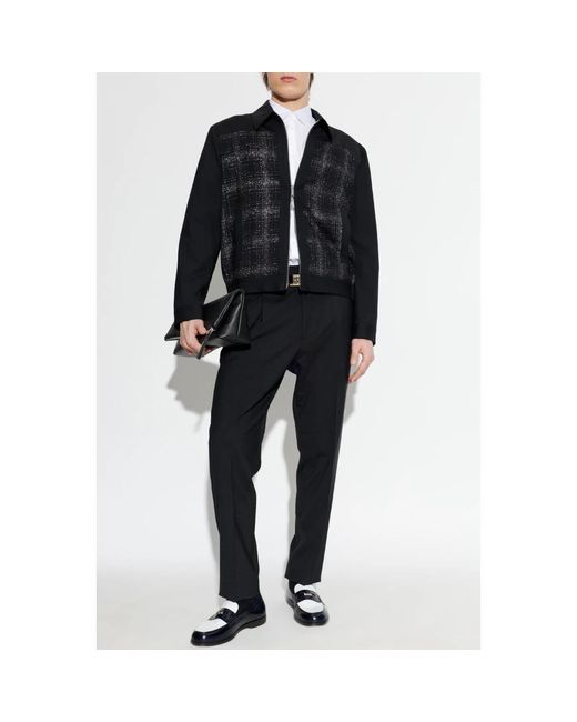 Light Jackets di DSquared² in Black da Uomo
