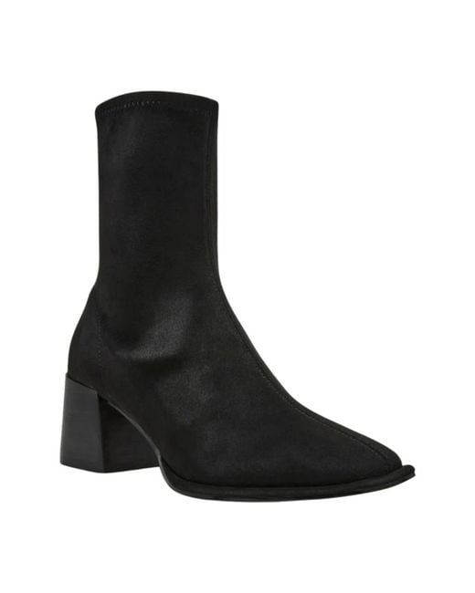 Steve Madden Black Heeled Boots
