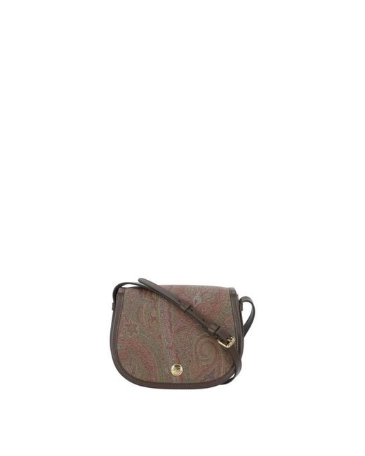 Etro Gray Cross Body Bags