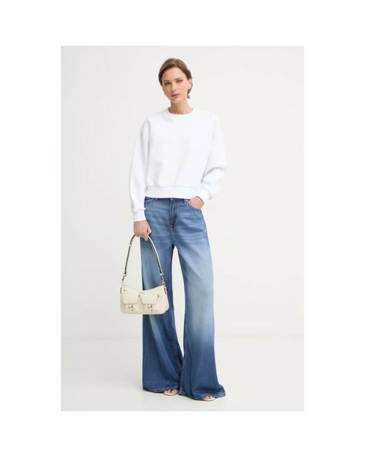 Guess Flared Jeans in het Blue