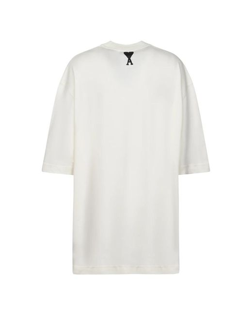 T-Shirts AMI de color White