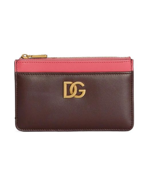 Dolce & Gabbana Red Wallets & Cardholders