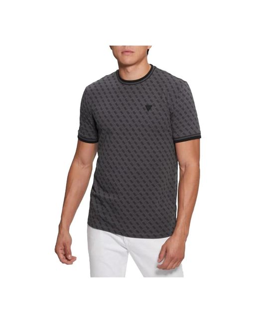 Guess T-Shirts in het Gray voor heren