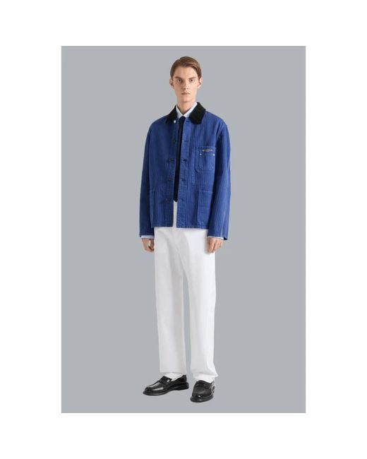 Light Jackets Givenchy de hombre de color Blue
