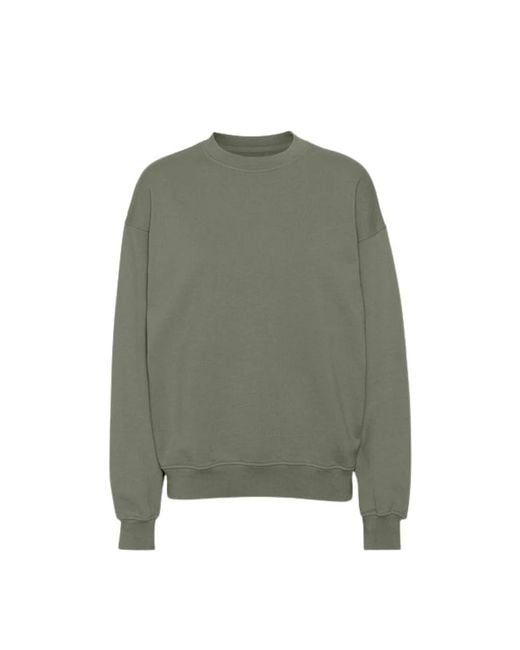 COLORFUL STANDARD Green Sweatshirts for men