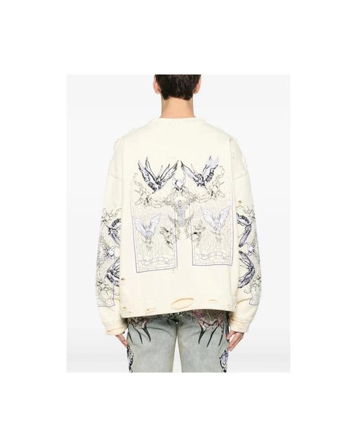 Who Decides War White Sweatshirts for men
