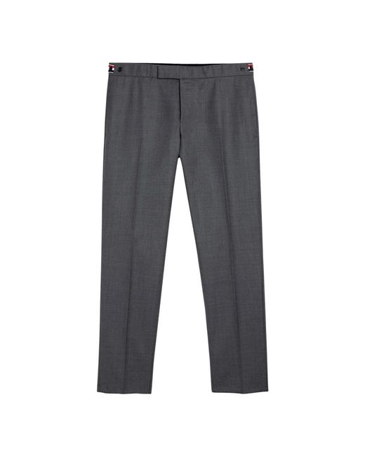 Thom Browne Wollen Broek in het Gray voor heren
