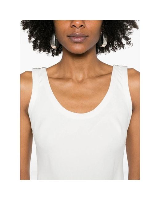 Brunello Cucinelli White Midi Dresses