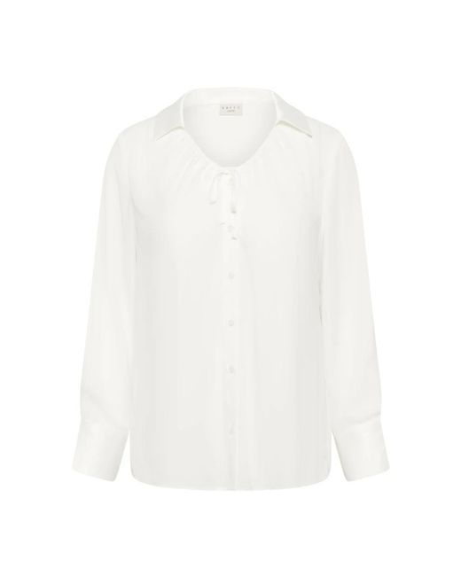 Kaffe Overhemden ,Wit ,Shirts in het White