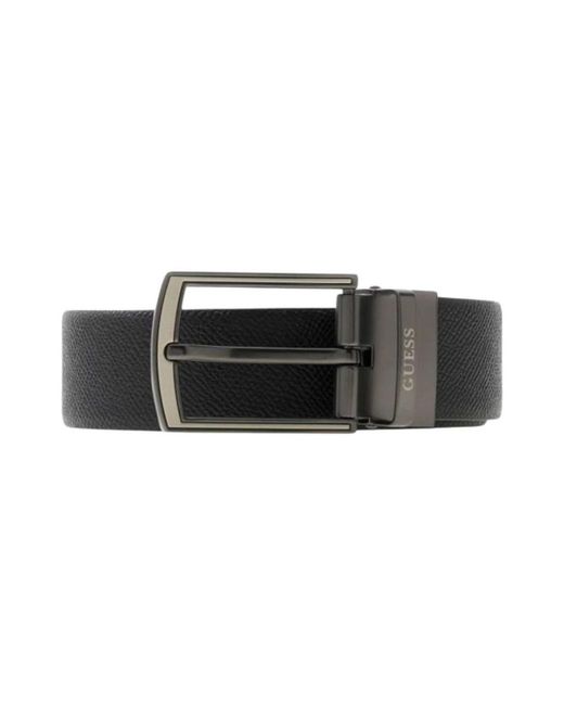 Belts di Guess in Black da Uomo