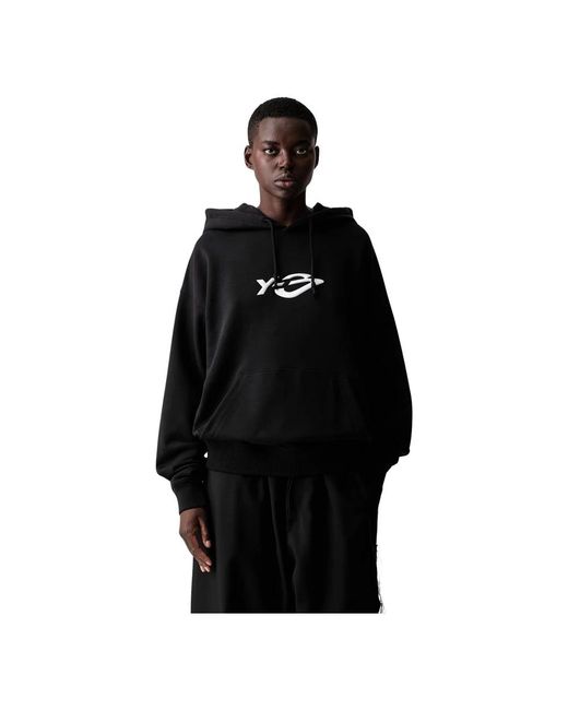 Y-3 Liquid Lg Ft Hd in het Black