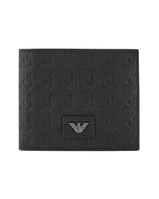 Wallets & Cardholders di Emporio Armani in Black da Uomo