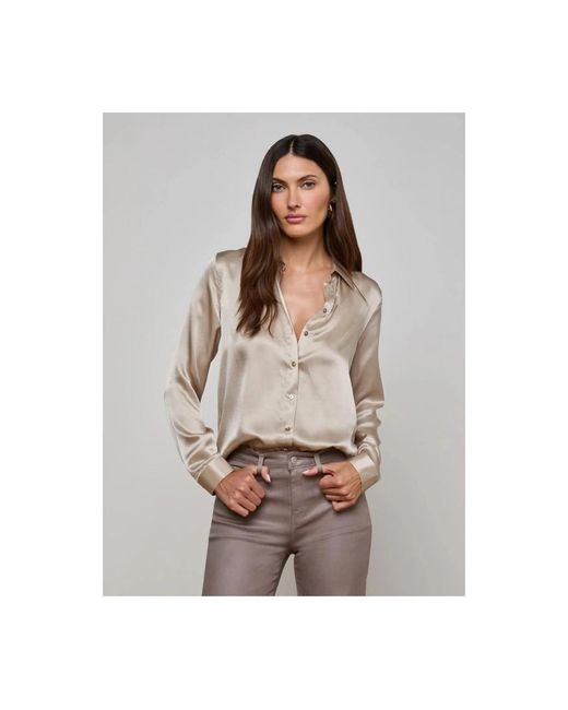 L'Agence Tyler Shirt in het Natural