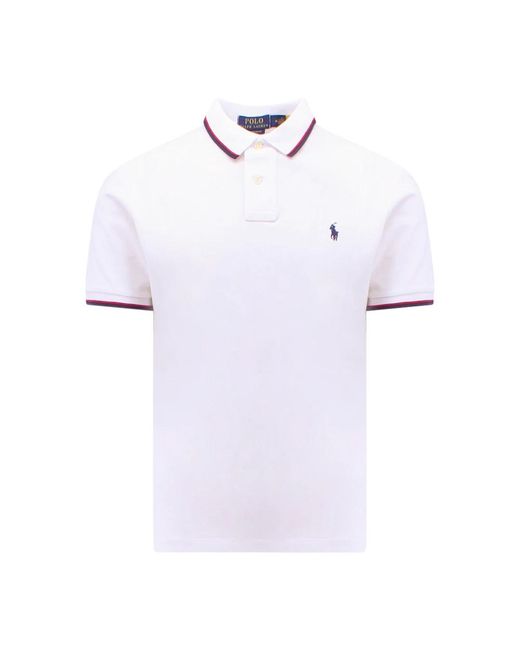 Ralph Lauren White Polo Shirts for men