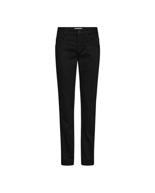 Mos Mosh Black Naomi deluxe schwarze jeans