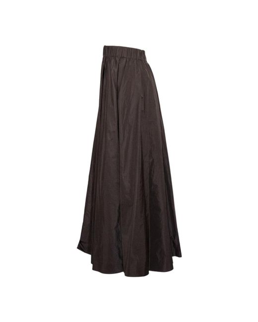 P.A.R.O.S.H. Black Maxi Skirts