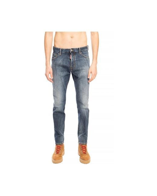 DSquared² Blue Slim Fit Jeans for men