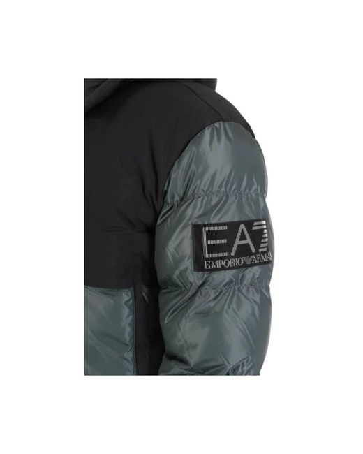 EA7 Winterjas in het Black voor heren