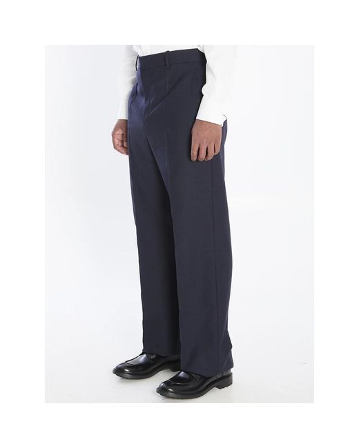 Saint Laurent Blue Suit Trousers for men