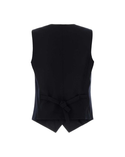 Alanui Gilet Met Dubbele Knopenrij in het Black