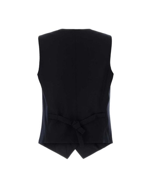 Alanui Black Waistcoats